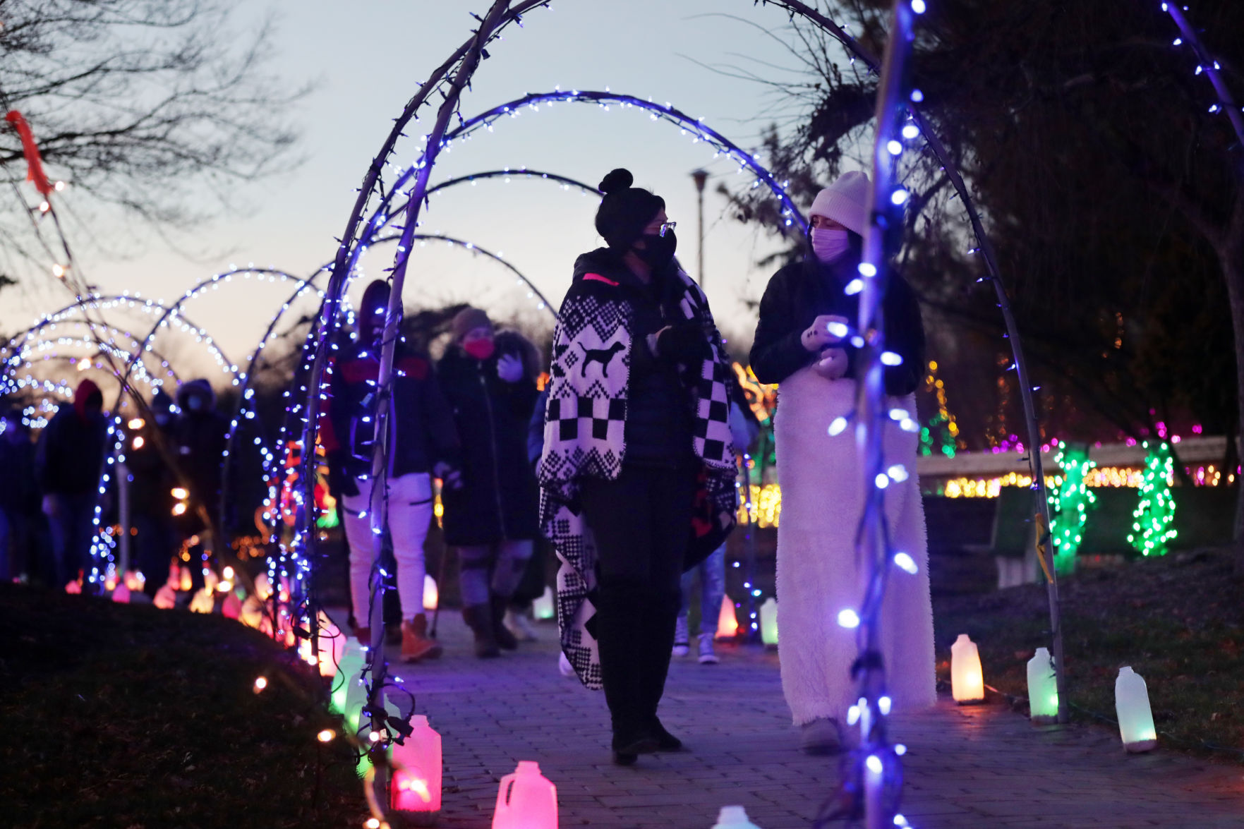 Rotary Botanical Gardens Holiday Light Show